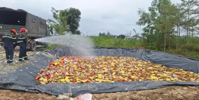 Bắc Ninh tiêu hủy hơn 10 tấn pháo hoa nổ trong vụ án buôn bán hàng cấm