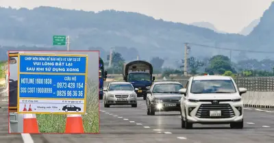 CSGT đặt 400 chốp cảnh báo độc đáo trên cao tốc Pháp Vân - Nghi Sơn