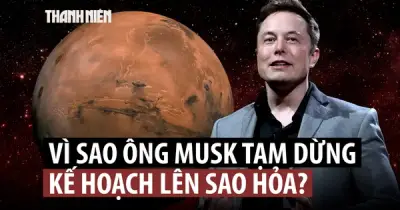 Tỷ phú Elon Musk tạm gác tham vọng Sao Hỏa, tập trung xây dựng thành phố Mặt Trăng