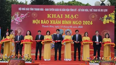 Hội Báo Xuân Thanh Hóa 2026: Hơn 350 ấn phẩm và không gian văn hóa đa dạng