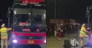 Xe khách 41 chỗ 'nhồi' 72 người, tài xế và chủ xe bị phạt gần 200 triệu đồng tại Hải Phòng