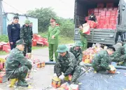 Bắc Ninh tiêu hủy gần 11 tấn pháo hoa nổ từ vụ án buôn bán hàng cấm