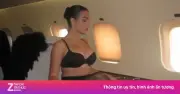 Bạn gái Ronaldo Georgina Rodriguez gây sốt với phong cách táo bạo trên chuyên cơ