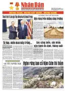 Báo Nhân Dân số 25665: Định hướng phát triển đất nước và đời sống nhân dân