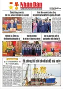 Báo Nhân Dân số 25668: Định hướng phát triển đất nước và các vấn đề xã hội nổi bật
