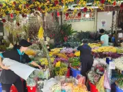 Chợ Hoa Lớn Nhất TP.HCM Đông Nghịt Người Mua Chiều 28 Tết
