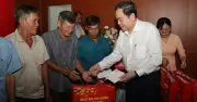 Chủ tịch Quốc hội Trần Thanh Mẫn thăm và tặng quà Tết tại Cần Thơ