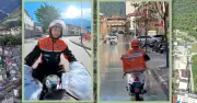 Chàng trai 24 tuổi làm shipper duy nhất tại huyện vùng sâu Tây Tạng, mỗi ngày chạy 200 đơn hàng