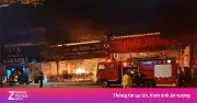 Cháy lớn tại nhà hàng bia hơi ở Bắc Ninh, một người tử vong thương tâm