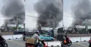 Cháy lớn tại phường Bình Hưng Hòa, TP.HCM: Khói đen bao trùm, dân cư náo loạn