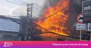 Cháy lớn trên đường Đỗ Xuân Hợp, TP.HCM, nhiều tài sản bị thiêu rụi trong dịp Tết