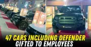 Công ty tặng 47 ô tô cho nhân viên, có cả Mercedes, Audi, Defender