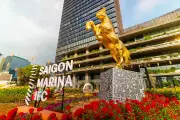 Công viên hoa Saigon Marina IFC: Nơi di sản Ba Son hòa nhịp với tương lai tài chính