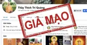 Cảnh báo chiêu trò mạo danh Hòa thượng Thích Trí Quảng kêu gọi chuyển tiền trên Facebook
