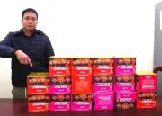 Bắt giữ xe container chở 30,8kg pháo lậu trên quốc lộ 12B tại Ninh Bình