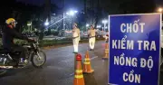 CSGT Toàn Quốc Ra Quân Kiểm Tra Nồng Độ Cồn Sáng Mùng 1 Tết Bính Ngọ