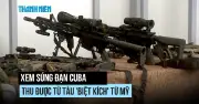 Cuba bắt giữ nhóm biệt kích lưu vong, thu giữ vũ khí lớn sau cuộc đấu súng trên biển