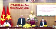 Phó Thủ tướng Nguyễn Hòa Bình làm việc tại Quảng Ngãi về Trung tâm lọc hóa dầu Dung Quất