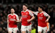Derby London Kịch Tính: Arsenal Vượt Lên Dẫn Trước Trước Tottenham