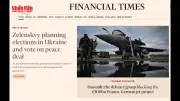 Financial Times: Ukraine Có Thể Tổ Chức Bầu Cử Tổng Thống Vào Tháng 5