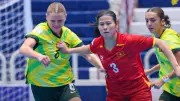 Futsal nữ Việt Nam thất bại 0-2 trước Australia trong trận ra quân