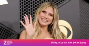 Heidi Klum tiết lộ khó khăn khi diện váy da bóng táo bạo tại Grammy