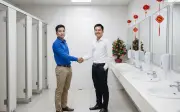 Khó xử khi đồng nghiệp bắt tay chúc Tết ngay trong nhà vệ sinh công sở