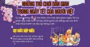 Khám phá những trò chơi dân gian truyền thống trong ngày Tết của người Việt