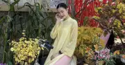 Kim Thanh, Kiều Trinh khoe sắc áo dài ngày Tết, gây thương nhớ trên mạng xã hội