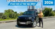 Land Rover Defender 2026: Vua địa hình nâng cấp công nghệ, giữ vững ngôi vương