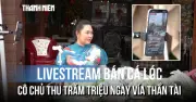 Livestream Bán Cá Lóc Ngày Vía Thần Tài, Cô Chủ Miền Tây Thu Gần Trăm Triệu