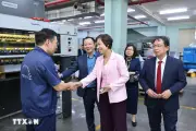 Lãnh đạo TTXVN thăm hỏi, chúc Tết Công ty TNHH MTV In và Thương mại
