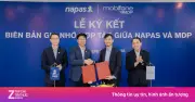 MDP và NAPAS ký kết hợp tác thúc đẩy hạ tầng thanh toán quốc gia