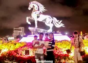 Đường hoa xuân Đà Nẵng nhộn nhịp với linh vật ngựa 4.0 độc đáo