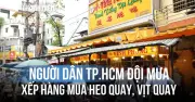 Người dân TP.HCM đổ xô mua heo quay, vịt quay ngày vía Thần Tài