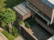 Ngôi nhà 3 tầng tại Jakarta dùng lớp 'vỏ đan' thông minh để chống nắng nóng