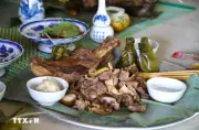 Nét đẹp tín ngưỡng lễ cúng bản của đồng bào Thái ở Nghệ An dịp cuối năm