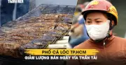 Phố cá lóc TP.HCM đỏ lửa đêm vía Thần Tài nhưng sức mua giảm so với mọi năm