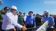 Phó Thủ tướng Hồ Quốc Dũng kiểm tra tiến độ cao tốc Quy Nhơn-Pleiku, yêu cầu tăng tốc giải phóng mặt bằng
