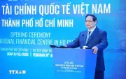 Thủ tướng Phạm Minh Chính ra mắt Trung tâm Tài chính quốc tế Việt Nam tại TPHCM