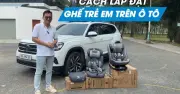 Quốc hội thông qua luật bắt buộc ghế trẻ em trên ô tô từ 1.7.2026