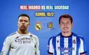 Real Madrid đối đầu Sociedad: Cuộc chiến ngôi đầu La Liga và thách thức từ đội khách hừng hực khí thế