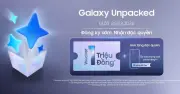 Samsung tung voucher 1 triệu đồng đặt trước Galaxy S mới trước sự kiện Unpacked 2026