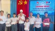 Tân Cảng Sài Gòn trao học bổng hỗ trợ con em ngư dân khó khăn tại Đồng Tháp