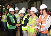 Thủ tướng Phạm Minh Chính kiểm tra tiến độ dự án đường sắt đô thị số 3 Nhổn-Ga Hà Nội