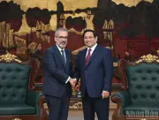 Thủ tướng Phạm Minh Chính tiếp Bộ trưởng Ngoại giao Bồ Đào Nha Paulo Rangel