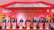 Thái Nguyên khởi công hai dự án nhà ở xã hội lớn, tổng đầu tư hơn 2.000 tỷ đồng