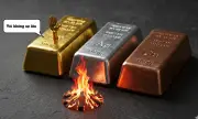 Thỏi vàng tự tin trước lửa gắn với câu tục ngữ 'Vàng thật không sợ lửa'