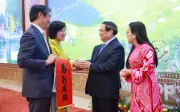 Thủ tướng Phạm Minh Chính chiêu đãi Đoàn Ngoại giao, khẳng định tầm nhìn phát triển vững bền