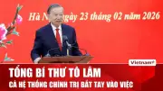 Tổng Bí thư Tô Lâm chỉ đạo khẩn trương đưa mọi hoạt động trở lại bình thường